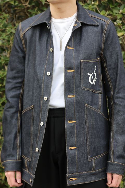 sulvam 2021SS 新作 サルバムMens slim denim jacket style.2020.12.19.