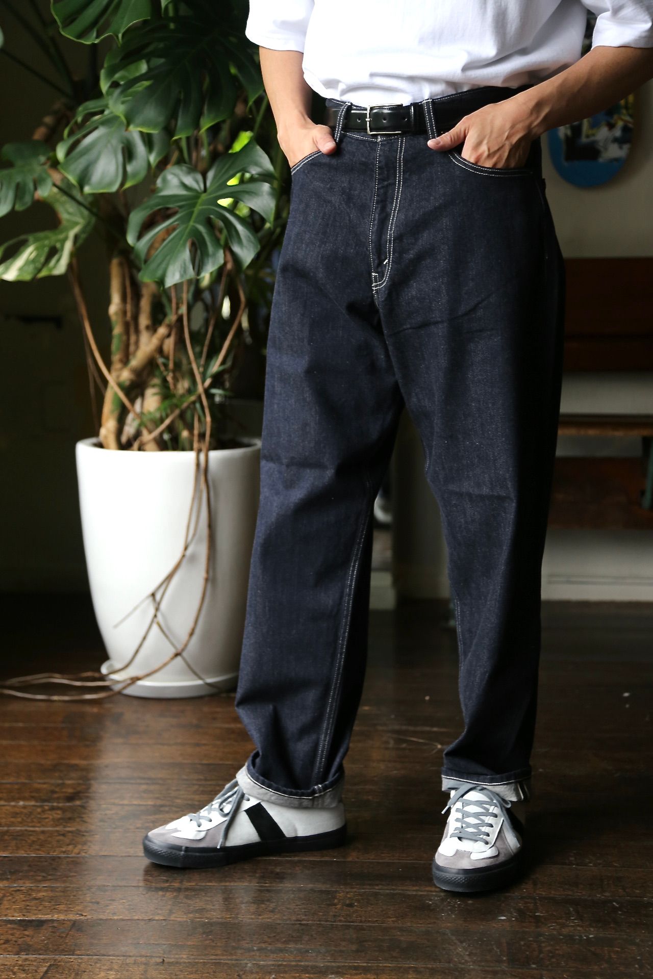 Graphpaper グラフペーパー CIOTA for GP Suvin Cotton Denim Pants