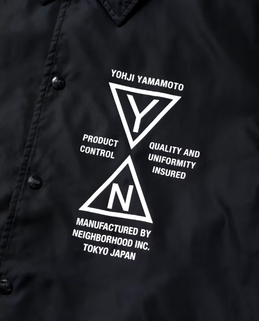 Yohji Yamamoto × NEIGHBORHOOD ウィンドブレーカージャケット(HK-Y91-600-1S26)BLACK★12月5日(金)発売！
