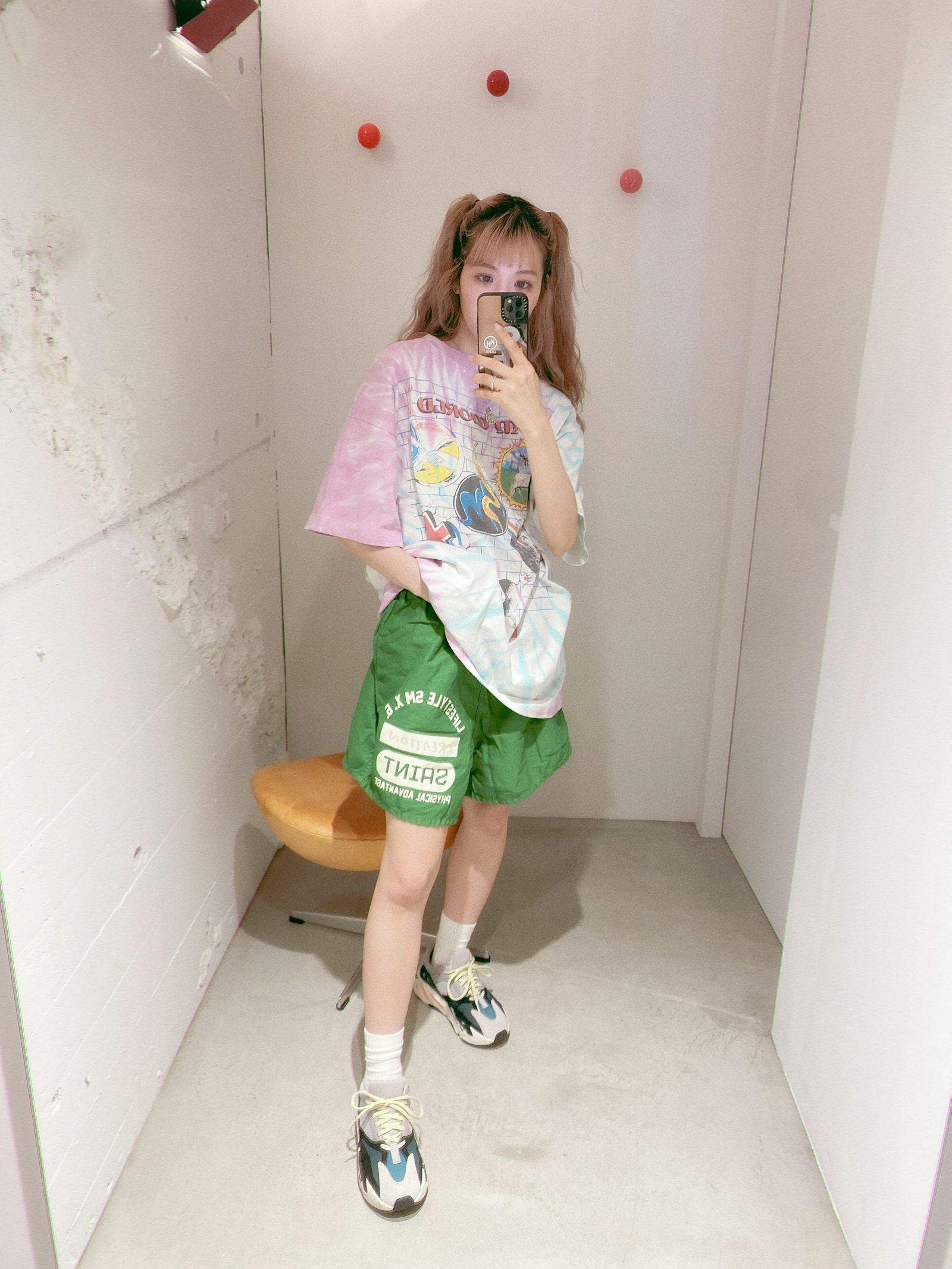 セントマイケル 新作DOOR WRLD LM_SS TEE  style.2024.4.5