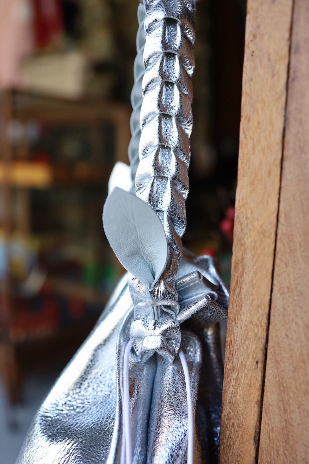 エンダースキーマ バッグ woven sac gloss(yv-b-wsg)silver☆12月6日(土)発売！