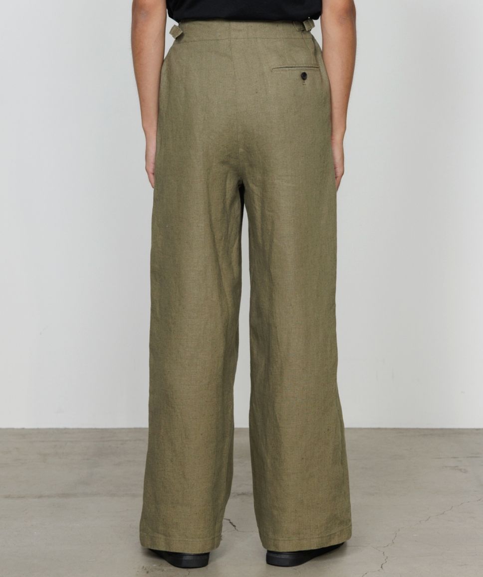 marka 26SS TWO TUCK MILITARY TROUSERS(M26A19PT02C)KHAKI BEIGE,☆新作発売！