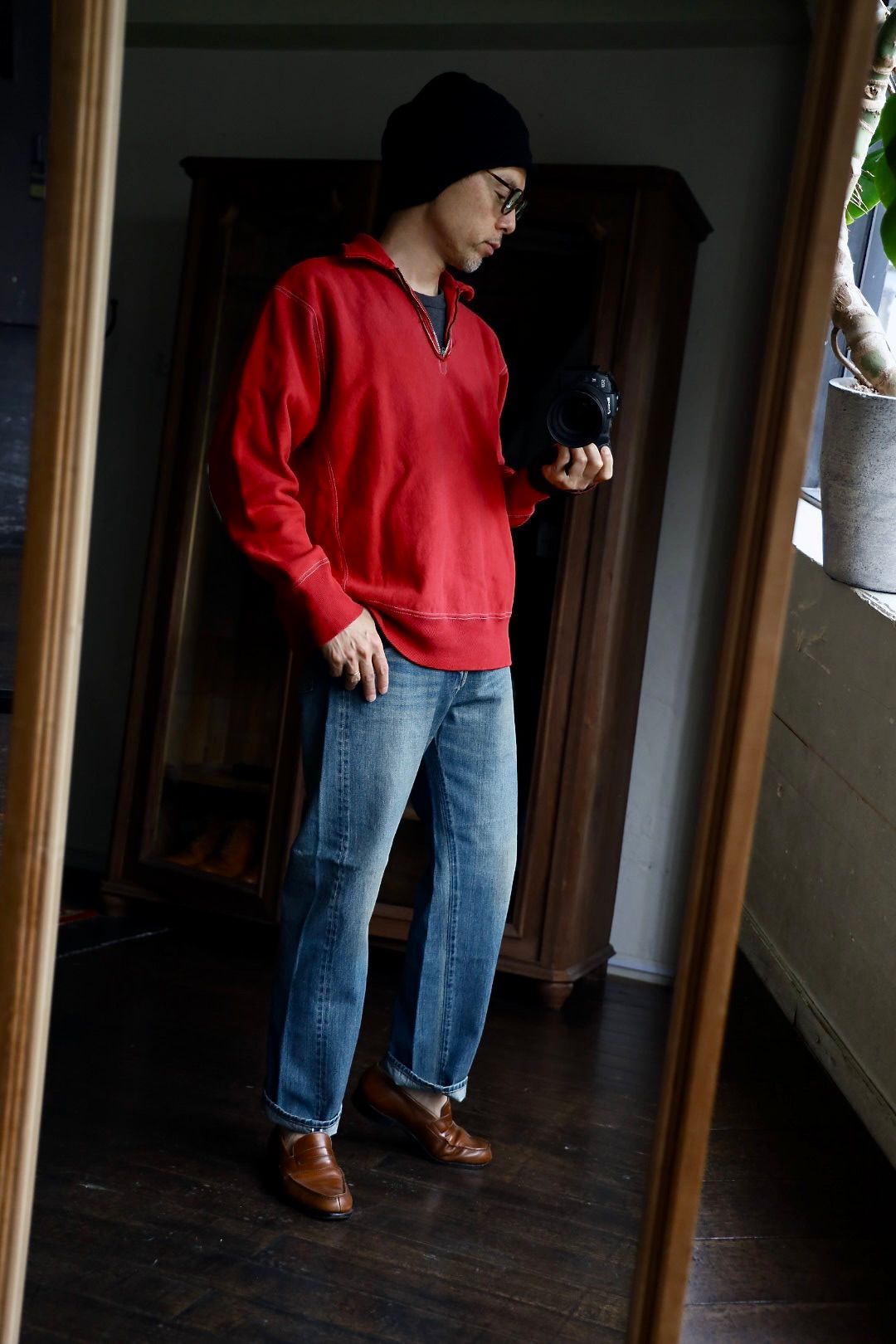 アプレッセ 2025 STYLE2 No.2 Washed Denim Pants(AP-4008)INDIGO