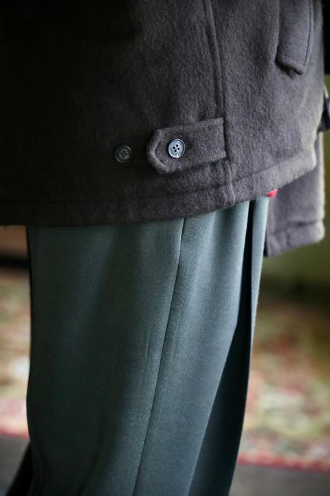 COMME des GARCONS HOMME 26FW ウールライトリバーシブルキルティングジャケット"BROWN"スタイル
