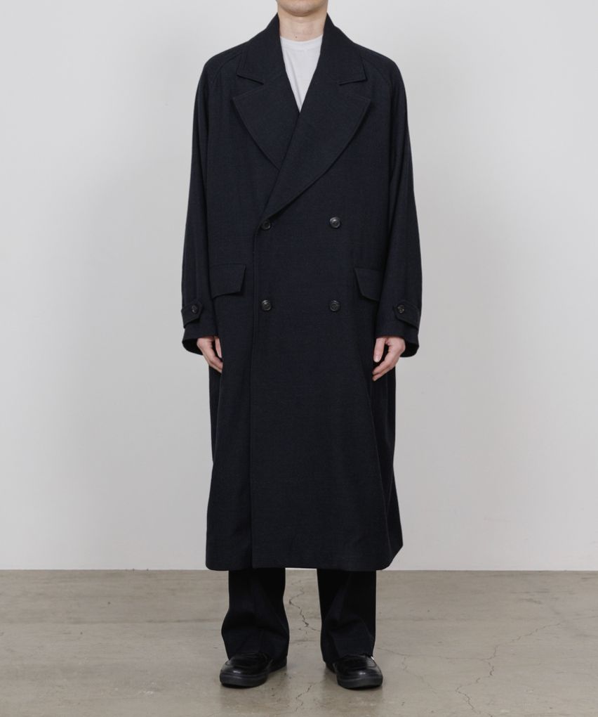 マーカ 26AW GREAT COAT(M26C10CO01C)CHAMBRAY BLACK☆新作発売！