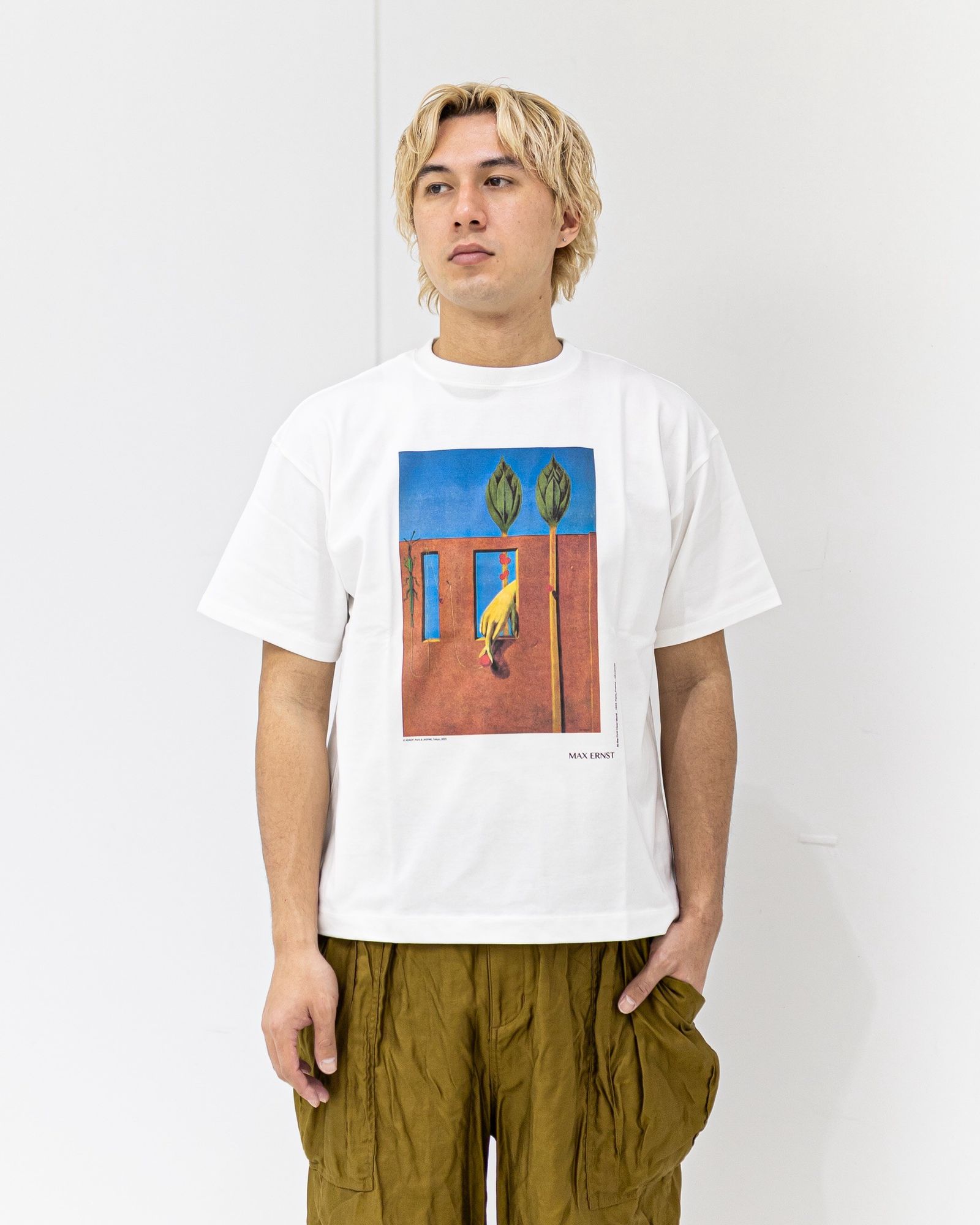 YOKE Art Printed T-shirt by Max Ernst"At the First Clear Word" 新作発売！