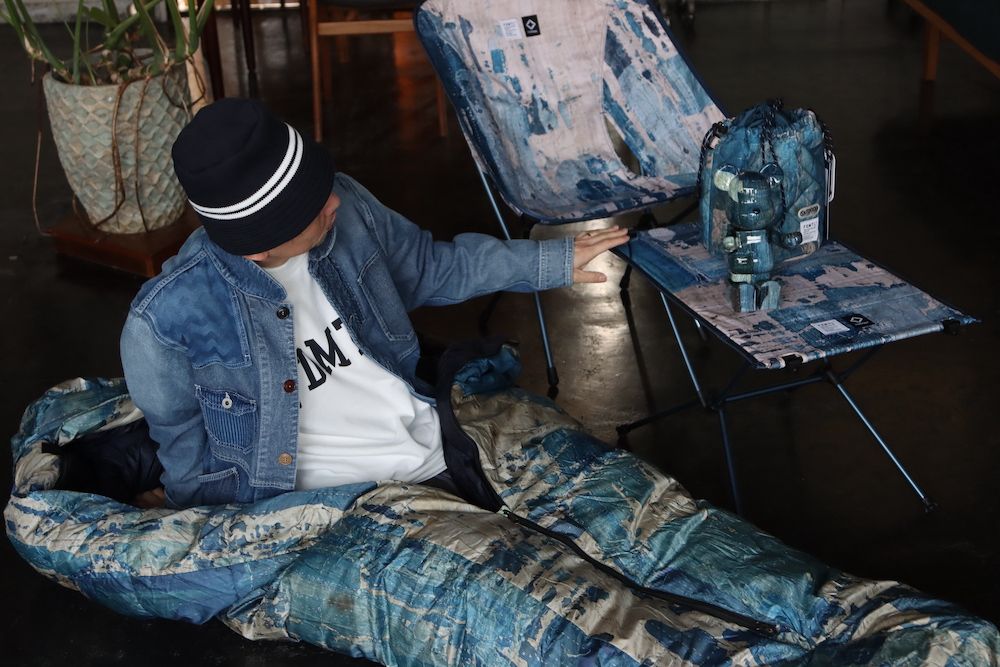 ファンダメンタル22SS NANGA SLEEPING BAG ナンガスリーピングバッグ(FA22/NG11)BORO