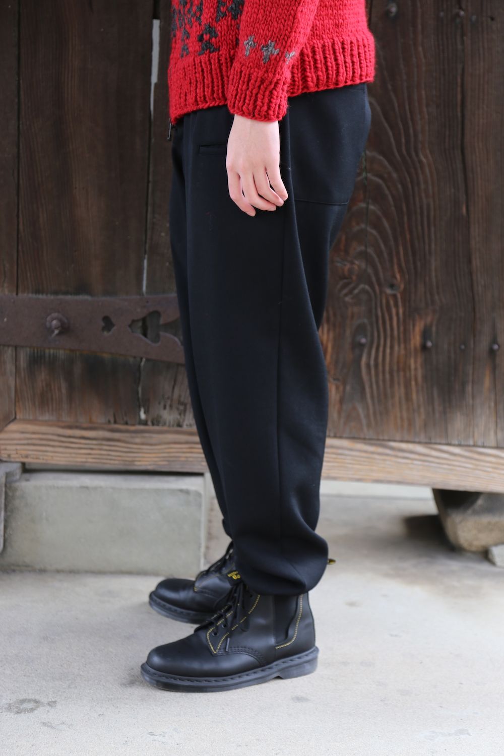 Yohji Yamamoto "BANG ON!" 新作ニットブルゾンstyle.2020.12.6.