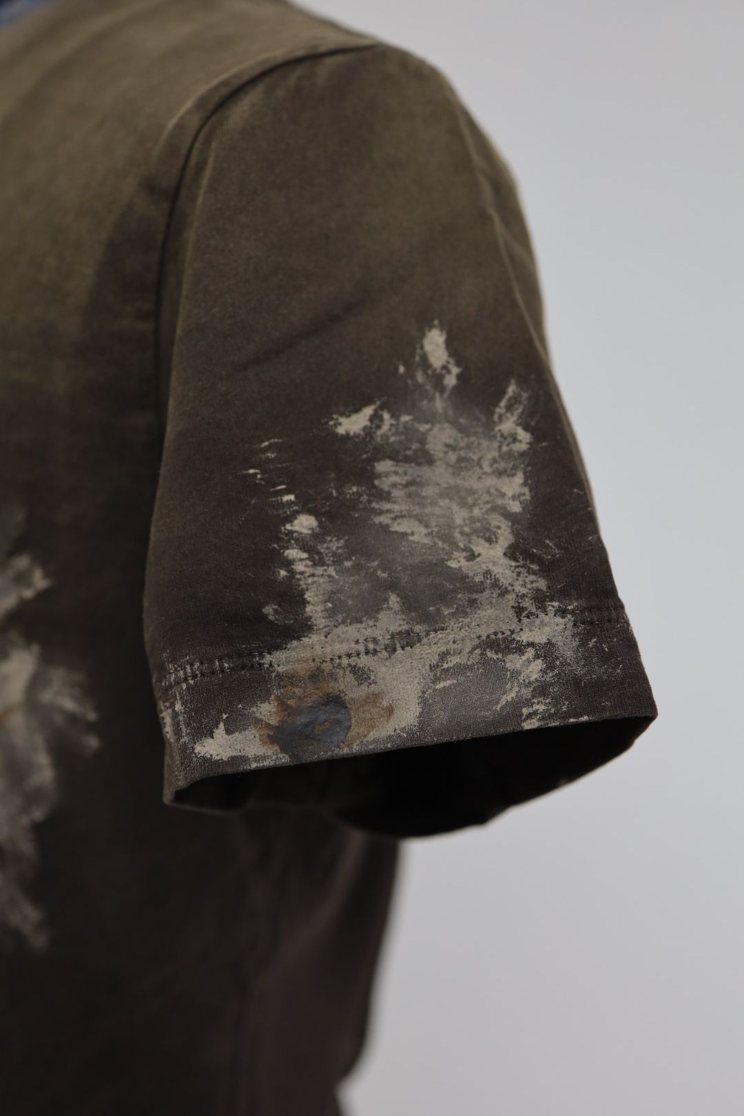 doublet ダブレット26SS LUXUARY MUD PAINT T-SHIRT (26SS40CS434) BROWN ★1月17日(土)11:00発売！