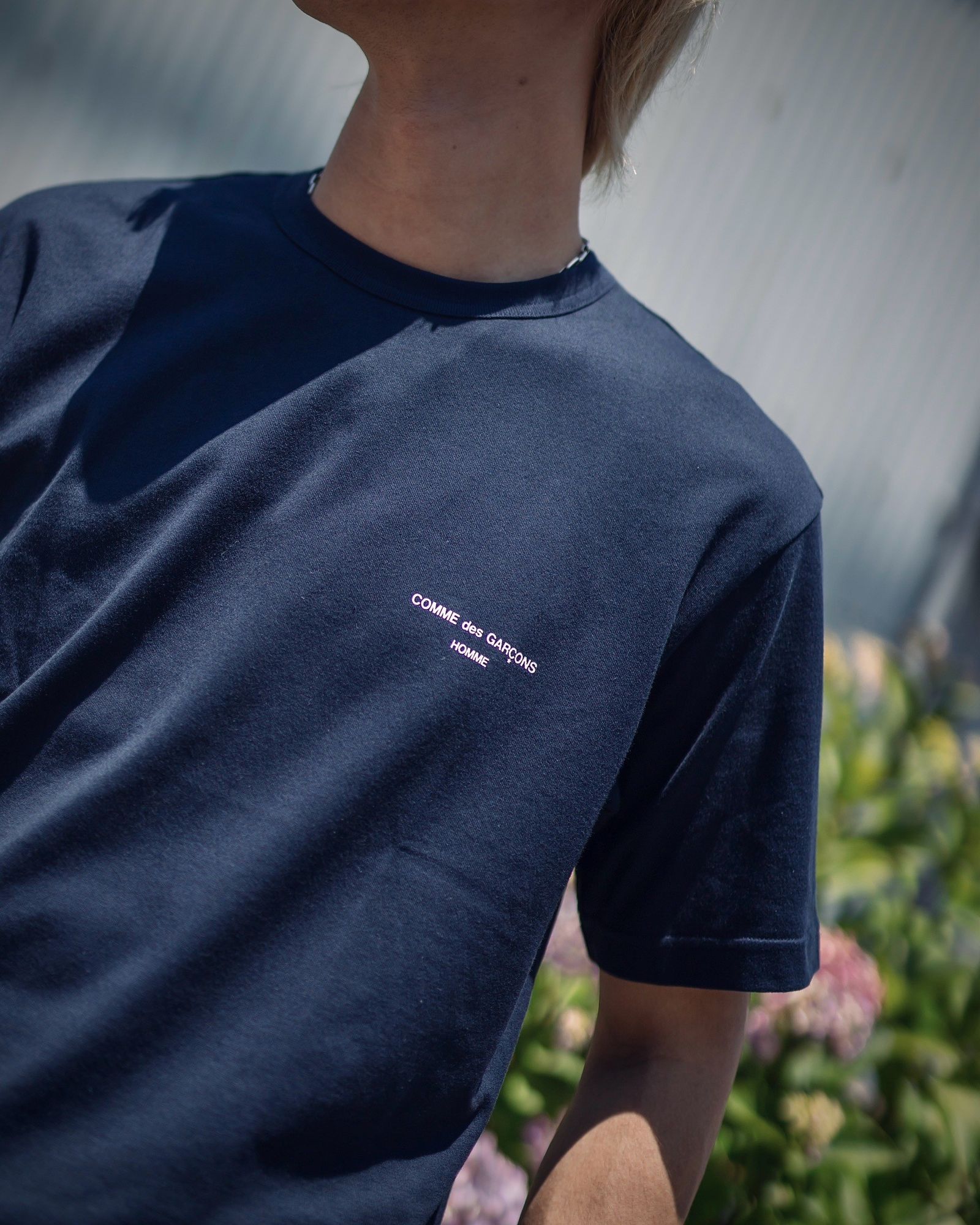 コムデギャルソンオム 24SS ロゴプリントTシャツ style 2024.6.17