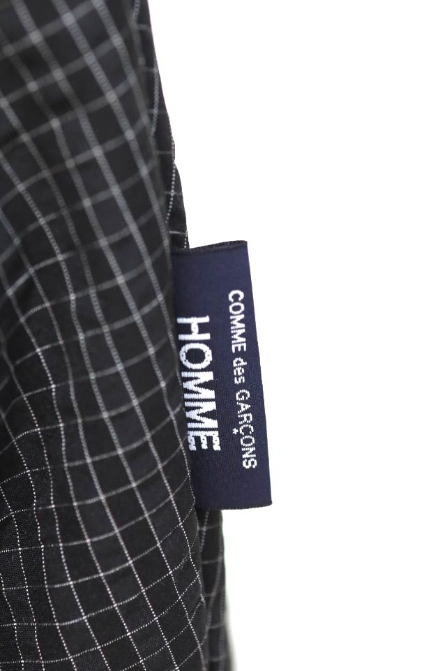 コムデギャルソンオム エステルグリッドショルダーバッグ(HQ-K202-051)BLACK x WHITE☆2月6日(金)発売！