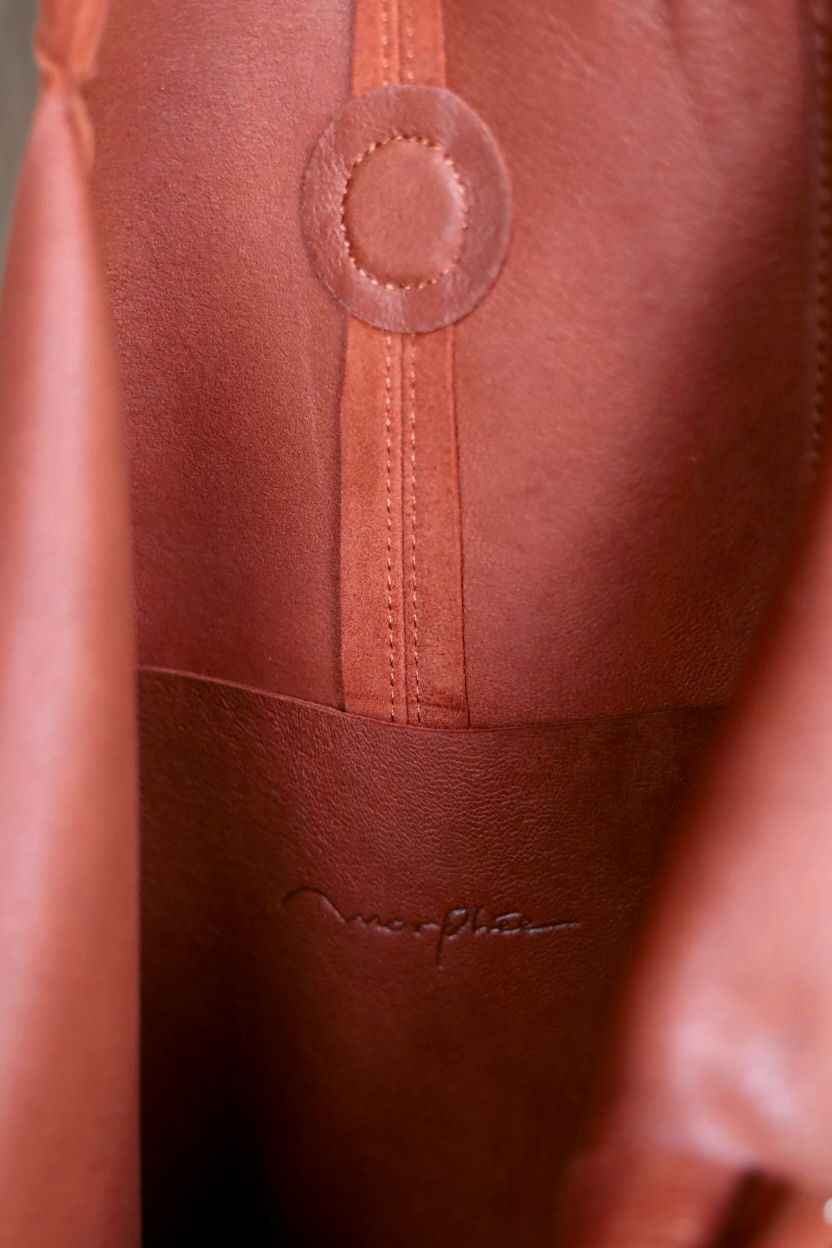 Morphee / モルフェトートバッグ 3WAY LARGE TOTE(L SIZE)SUEDE [TERACOTTA]☆新作発売！