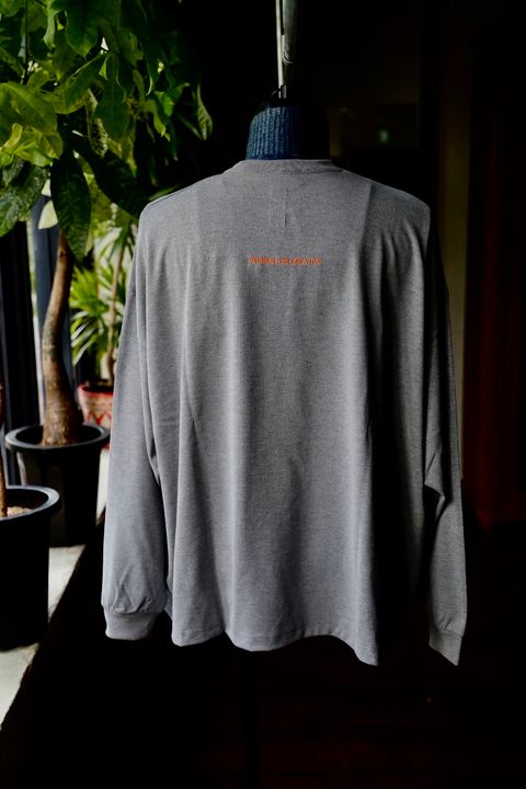 S.F.C 25FW エスエフシー SUPER BIG TECH LS TEE(SFCFW25CS10)Grey M☆9月20日(土)発売！