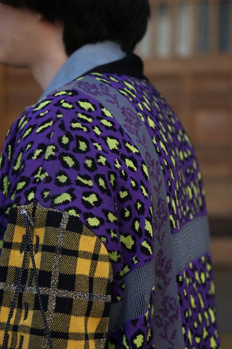 KIDILL×rurumu Drawcord Knit Cardigan(KL494) style.2021.2.21.