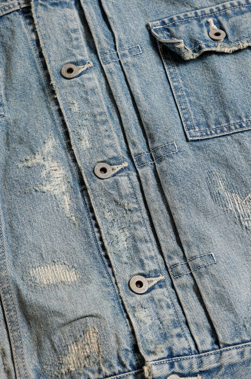 ファンダメンタル デニムジャケット DENIM JACKET 7YR WASH (FA25-JK13H)INDIGO
