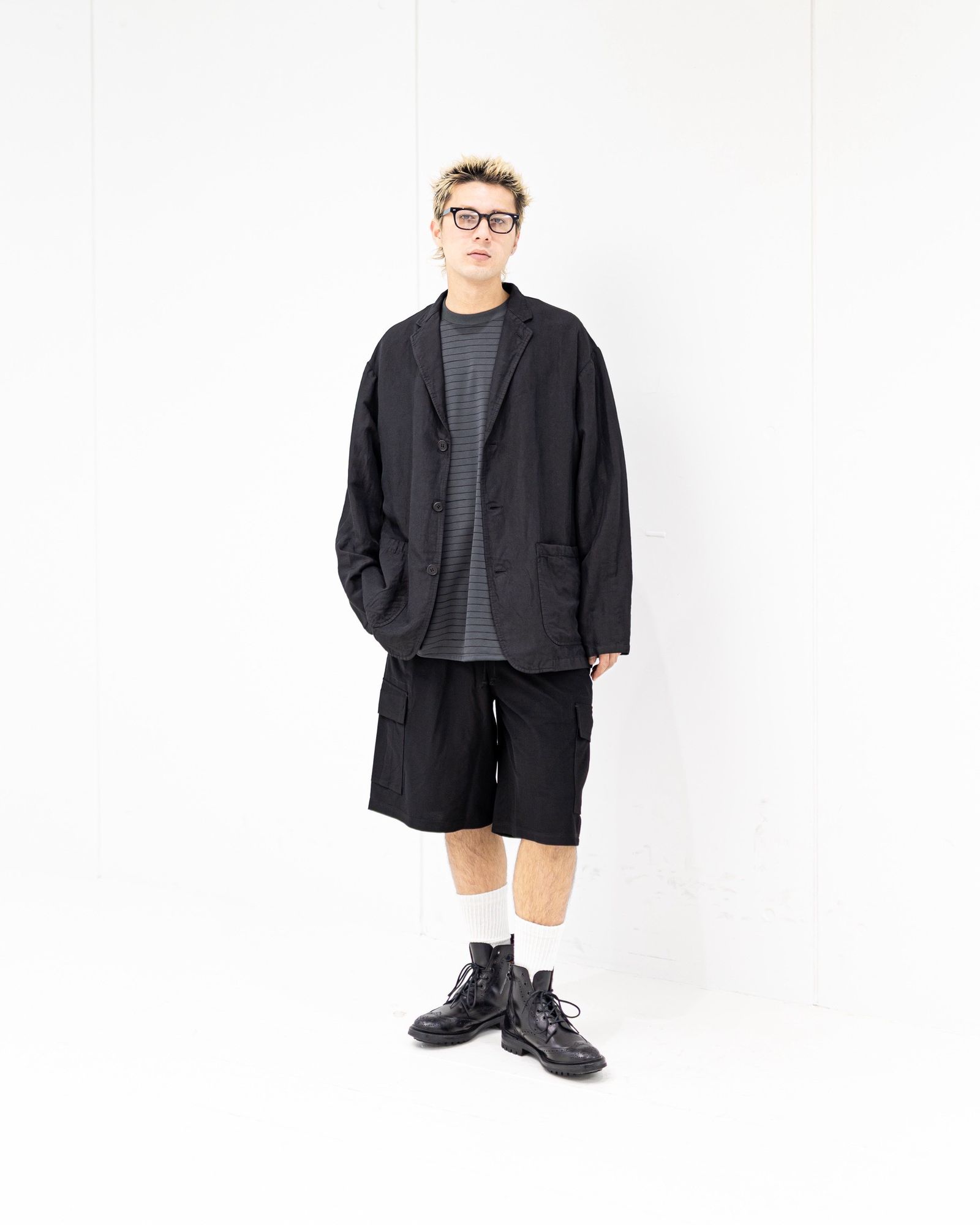 COMME des GARCONS リネンギャバ製品染3Bジャケット 5月9日(土)新作発売！