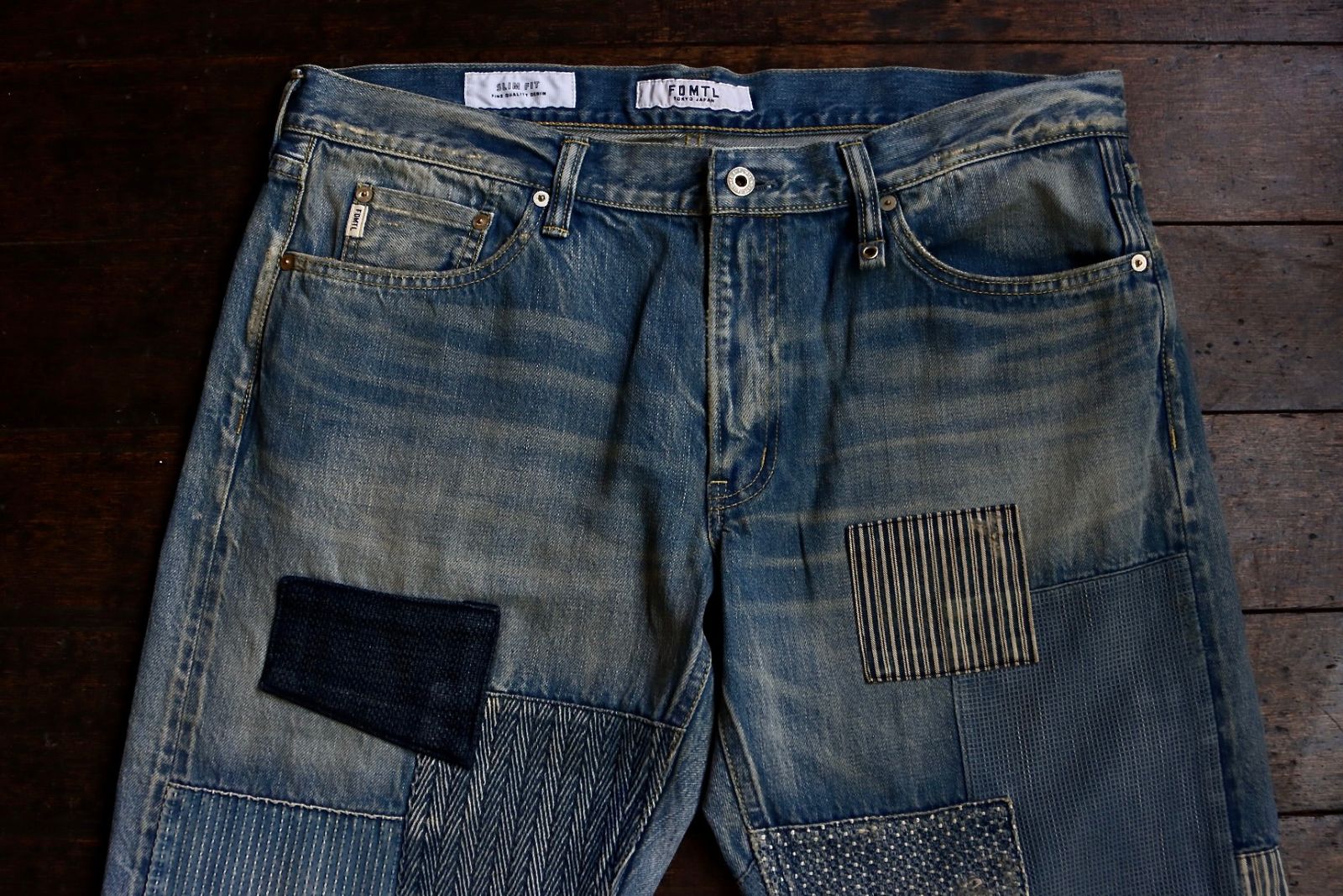 ファンダメンタルデニムSLIM FIT DENIM CS109(FA24MT109)INDIGO