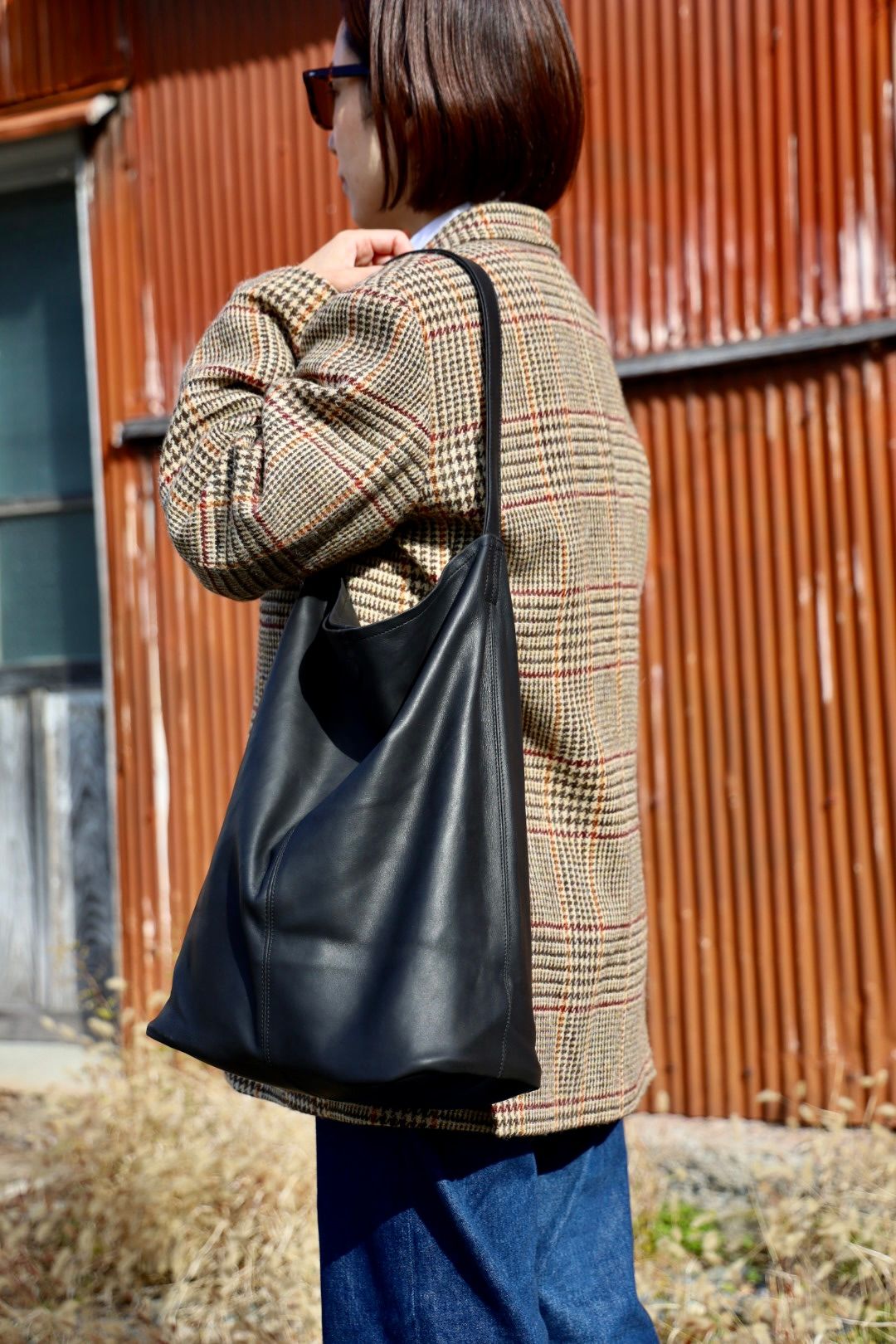 Morphee / モルフェトートバッグ CYLINDER L(CYL-BLK-101)BLACK