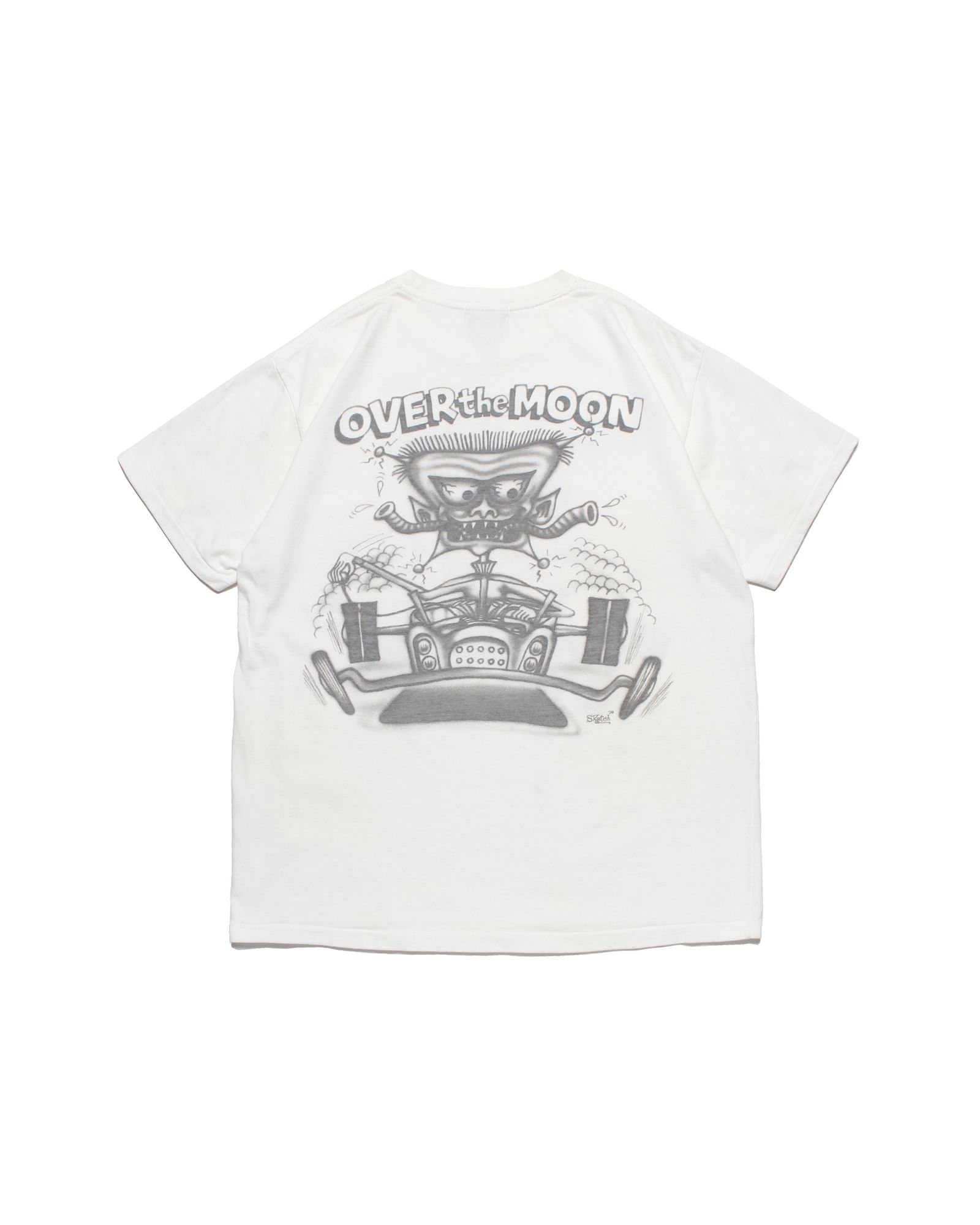 BOW WOW SKETCH DEVIL OVER MOON TEE(BW26U-SDOMT)WHITE☆9月5日(土)11:00発売！