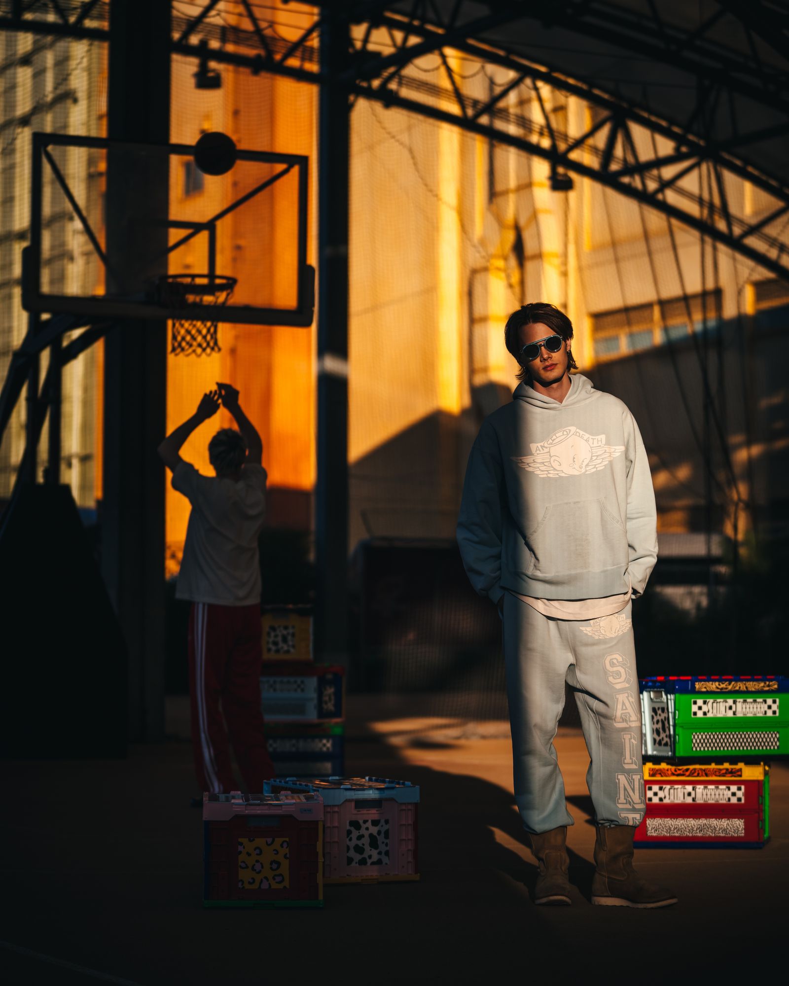 セントマイケル 26SS BABY MICHAEL HOODIE(SM-MK8-0000-059)SKY BLUE☆3月7日(土)発売！