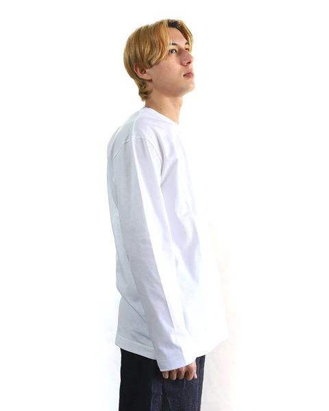 PLAY COMME des GARCONS 24SS PLAY VERTICAL4HEART L/S T-SHIRT style 2024.3.2