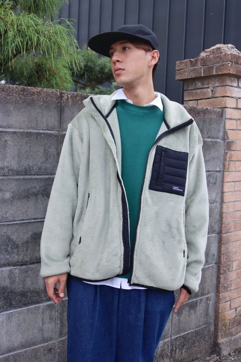 STRIPES FOR CREATIVE FW23 DOWN POCKET PORLATEC JACKETスタイル