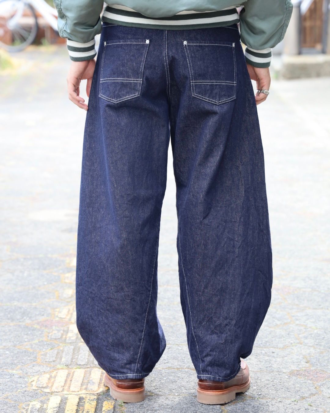 COMME des GARCONS HOMME リブライン入りナイロンツイルジャケット MARKスタイル
