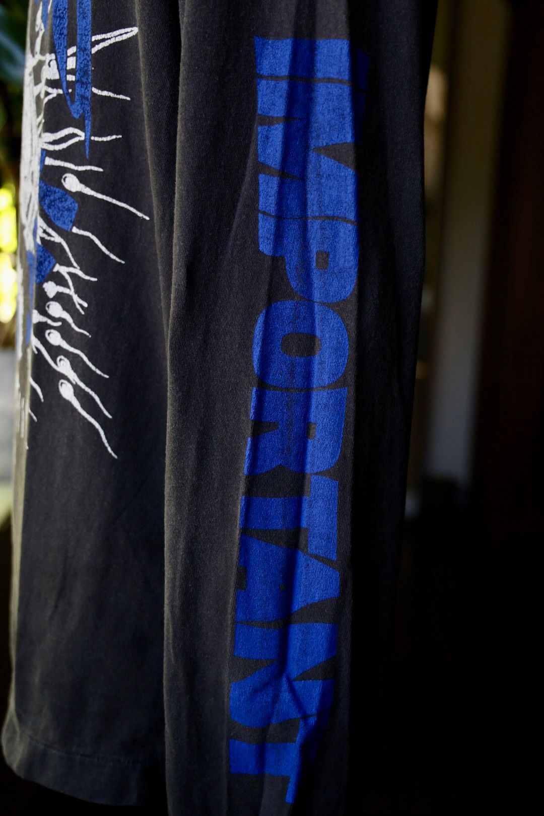 セントマイケル24AW NOTHING IMP KK_LS TEE(SM-YS1-0000-C35)BLACK