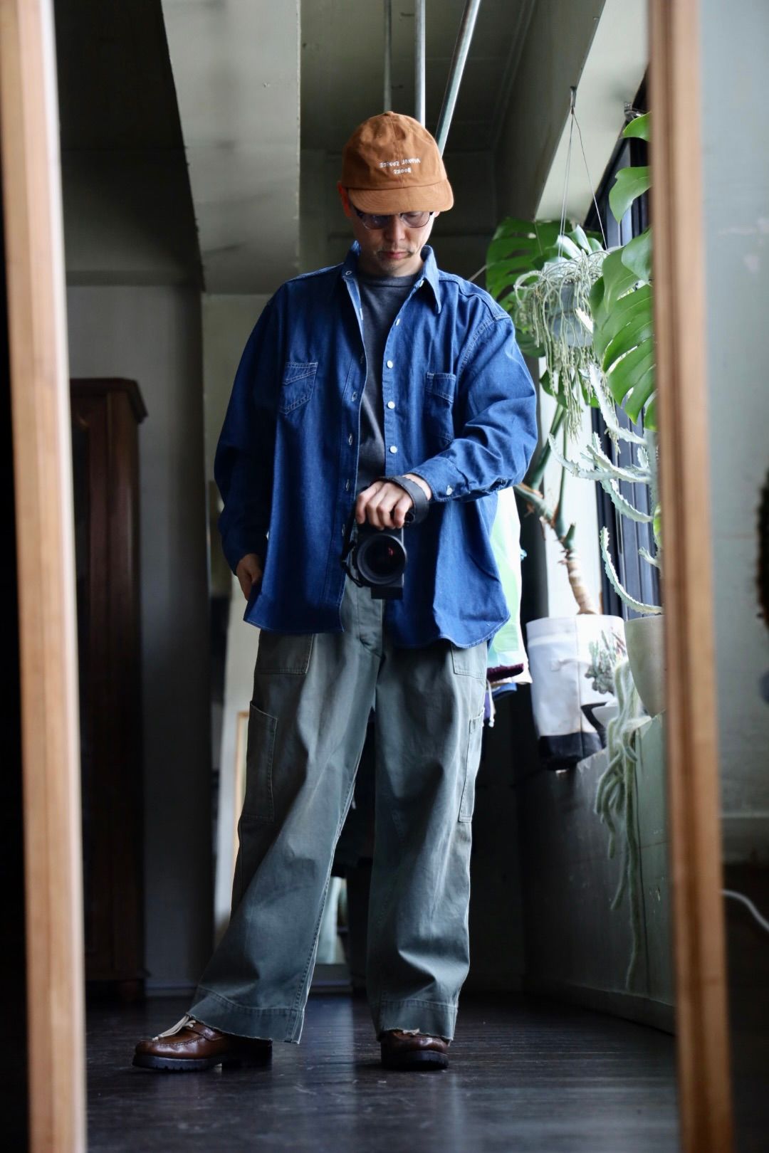 ファウンダ 25SS DENIM SHIRT(015FD251016)ONE WASH☆2月22日(土)発売！