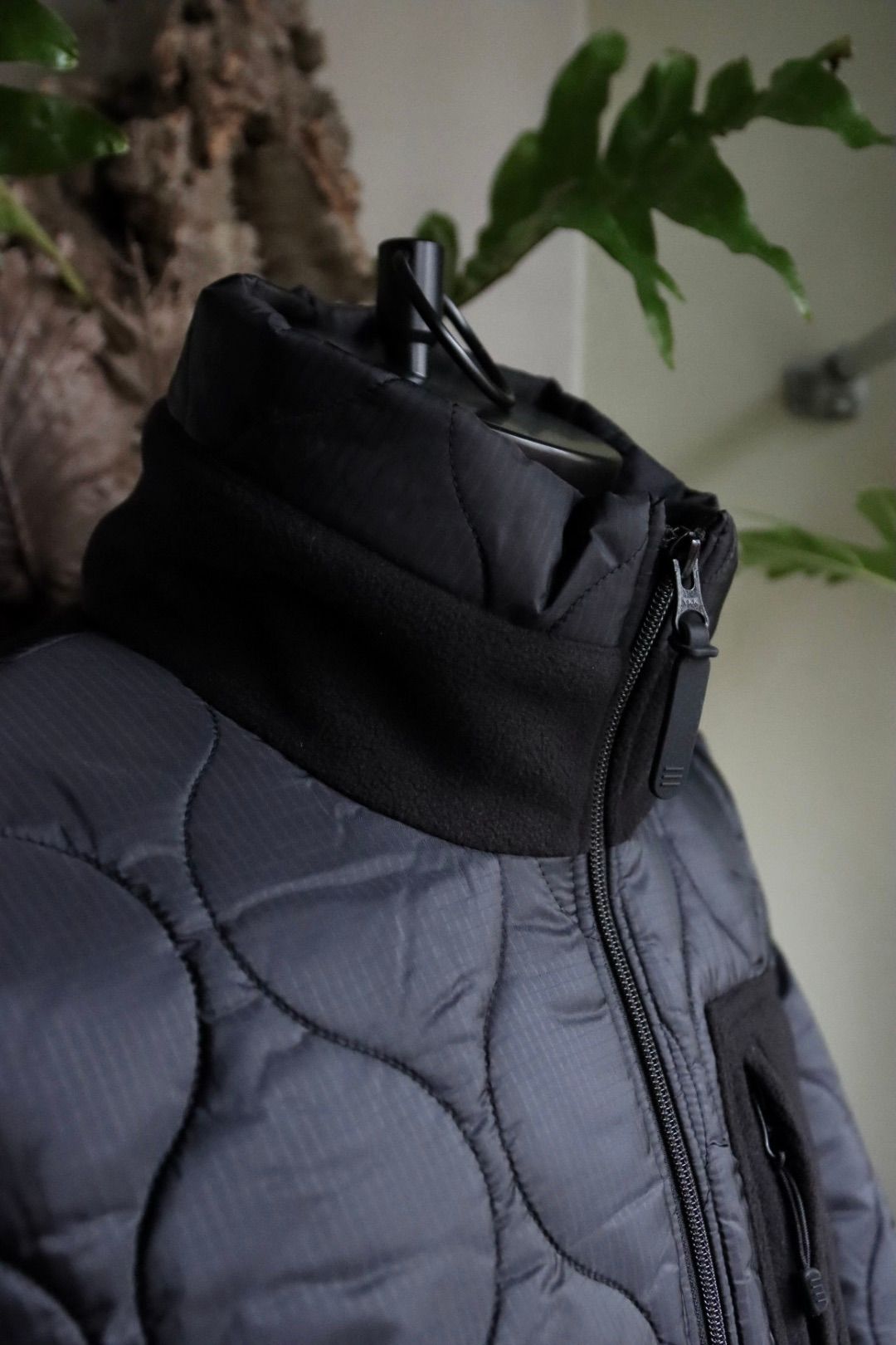 S.F.C エスエフシー 23FW SPOT QUILTED PUFF JACKET(SFCFW23SPJ01)Black×Black☆12月23日(土)発売！