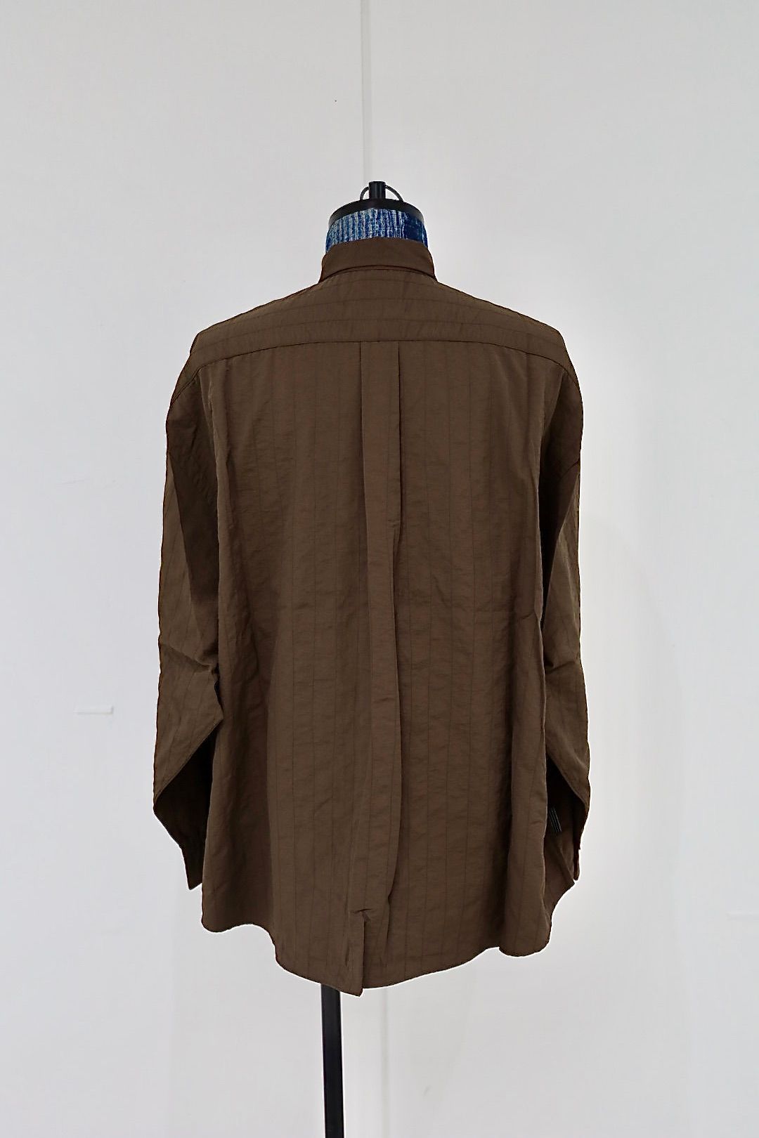 S.F.C 25FW エスエフシー SFC NYLON STITCHED SHIRTS (SFCFW25S01)D Brown
