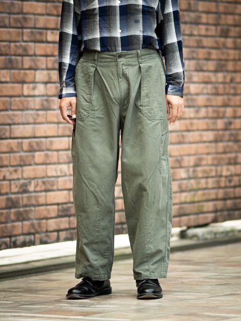 イズネス26AW NU Balloon EZ Pants(26AW_28_1008AWPT02)KHAKI☆8月29日(土)発売！