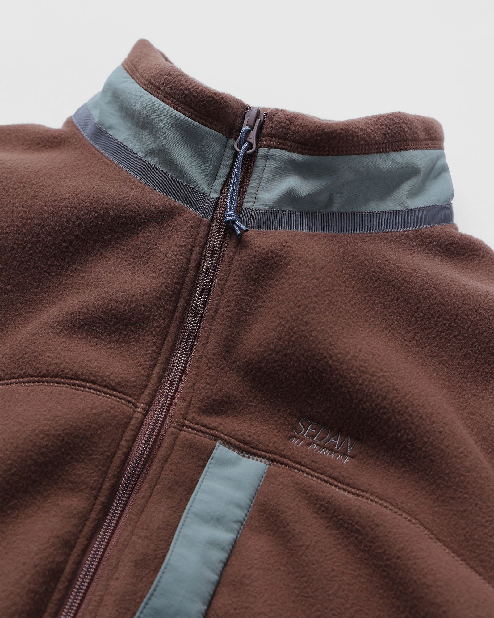 セダンオールパーパス FW25 Fleece Full Zip Jacket(SD25F-CT08)Brown☆10月18日(土)発売！
