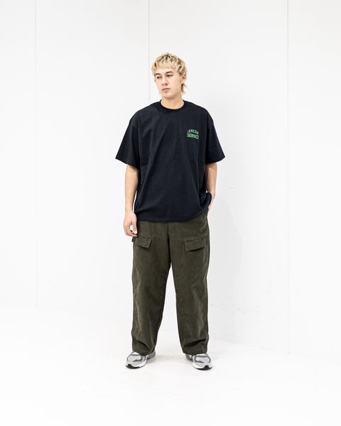 FreshService CORPORATE PRINTED S/S TEE "ALL DAY ALL NIGHT" (BLACK) 新作発売！