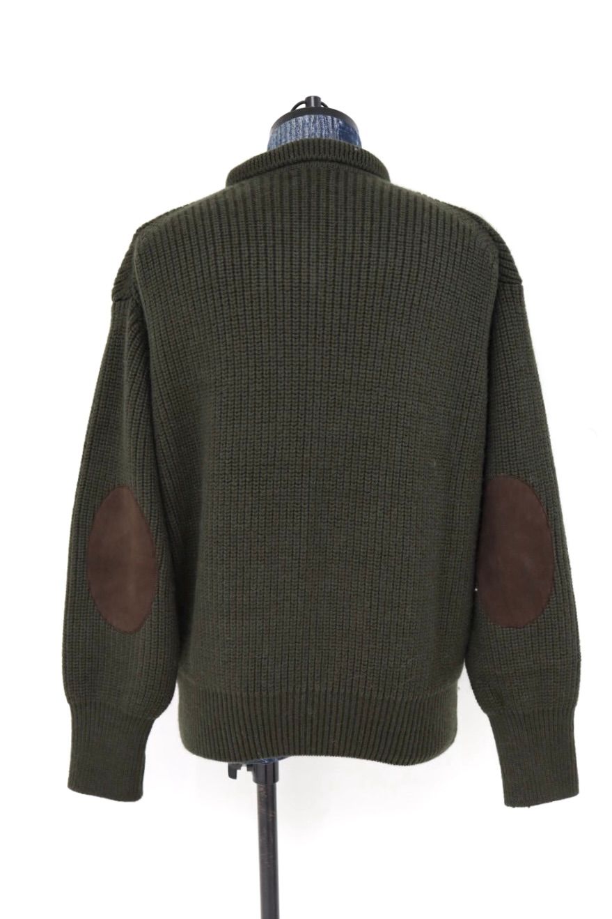 マーカウェア 26AW RIBBED POLO COLLAR JUMPER(A26C24SW02C)DARK OLIVE☆新作発売！