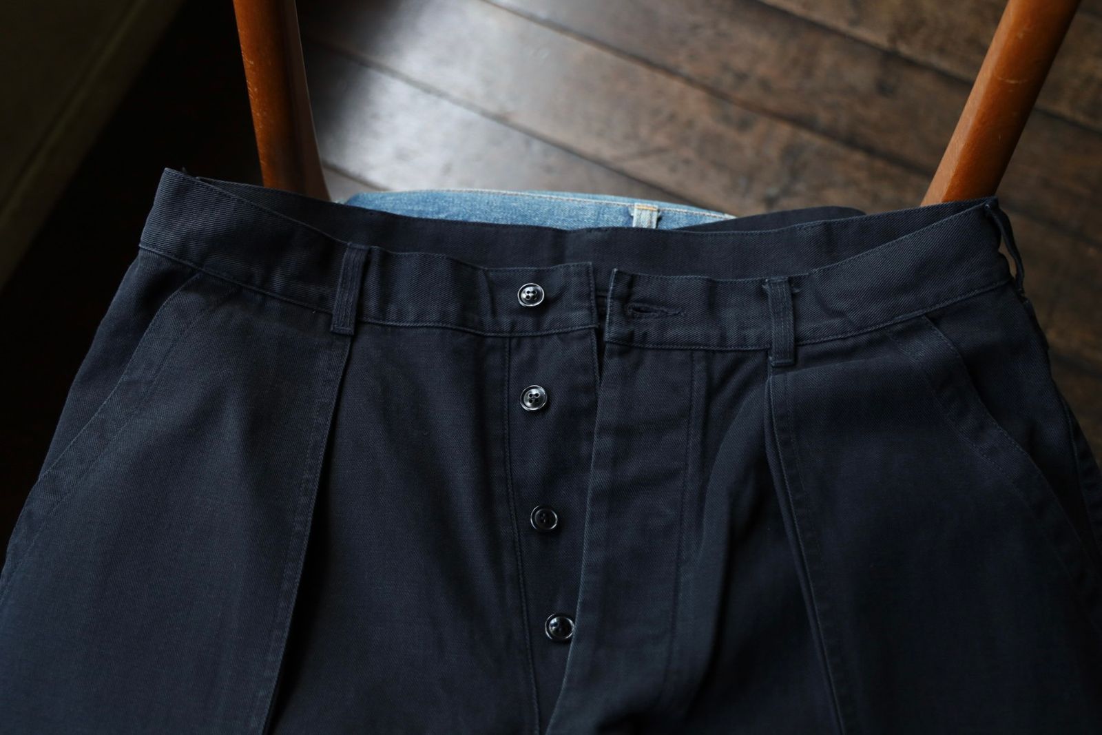 アプレッセ 2025 STYLE2  USAF Hemmed Bottoms(AP-4009)BLACK☆8月23日(土)発売！