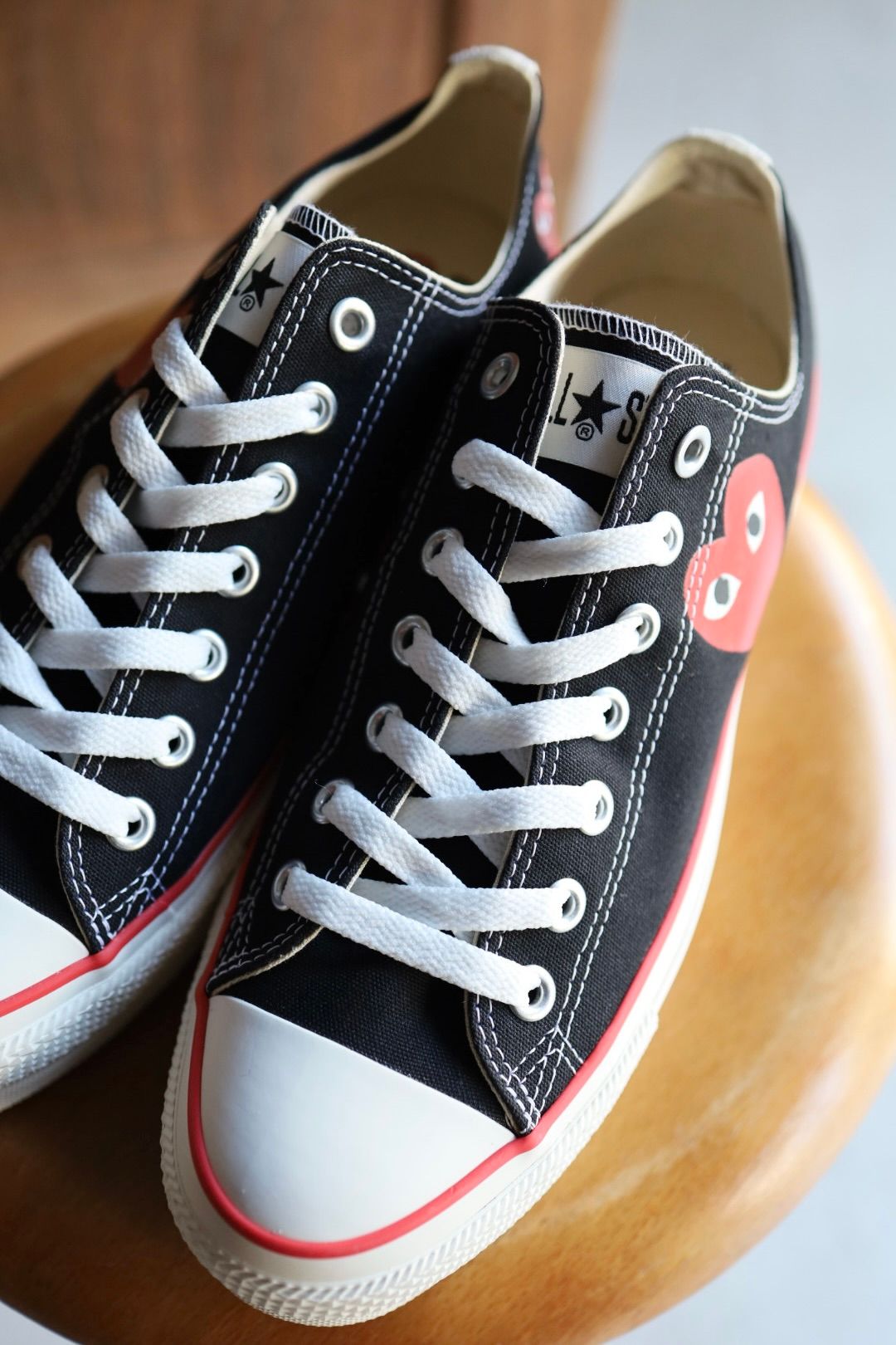 プレイコムデギャルソン PLAY CONVERSE CHUCK TAYLOR(AZ-K125-001-1)BLACK