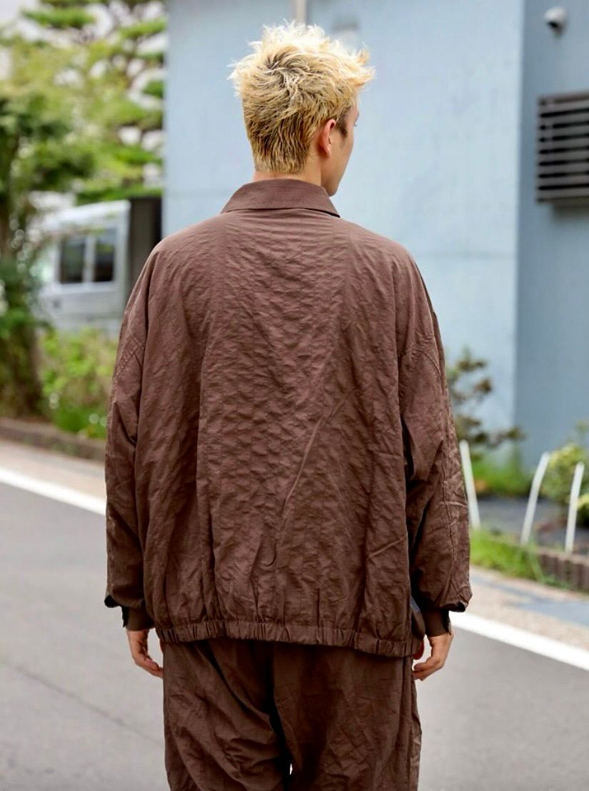 S.F.C 25FW エスエフシー STITCHED NYLON SWING TOP(SFCFW25J04)D.Brown☆9月20日(土)発売！