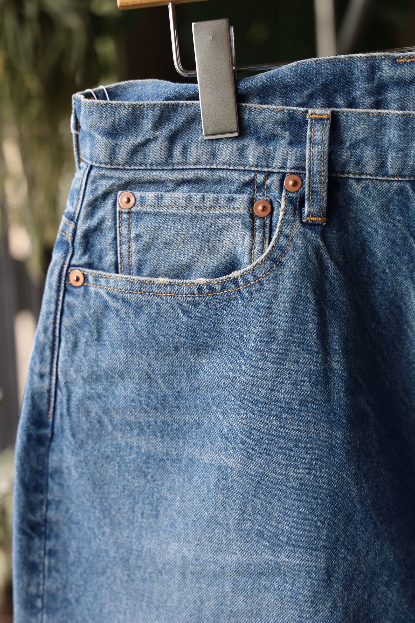 S.F.C 25SS エスエフシー WASHED DENIM PANTS (SFCSS25P05) Washed Blue