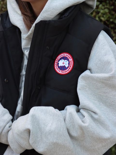 CANADA GOOSE POP UP レディースFREESTYLE VEST style.2023.1.6