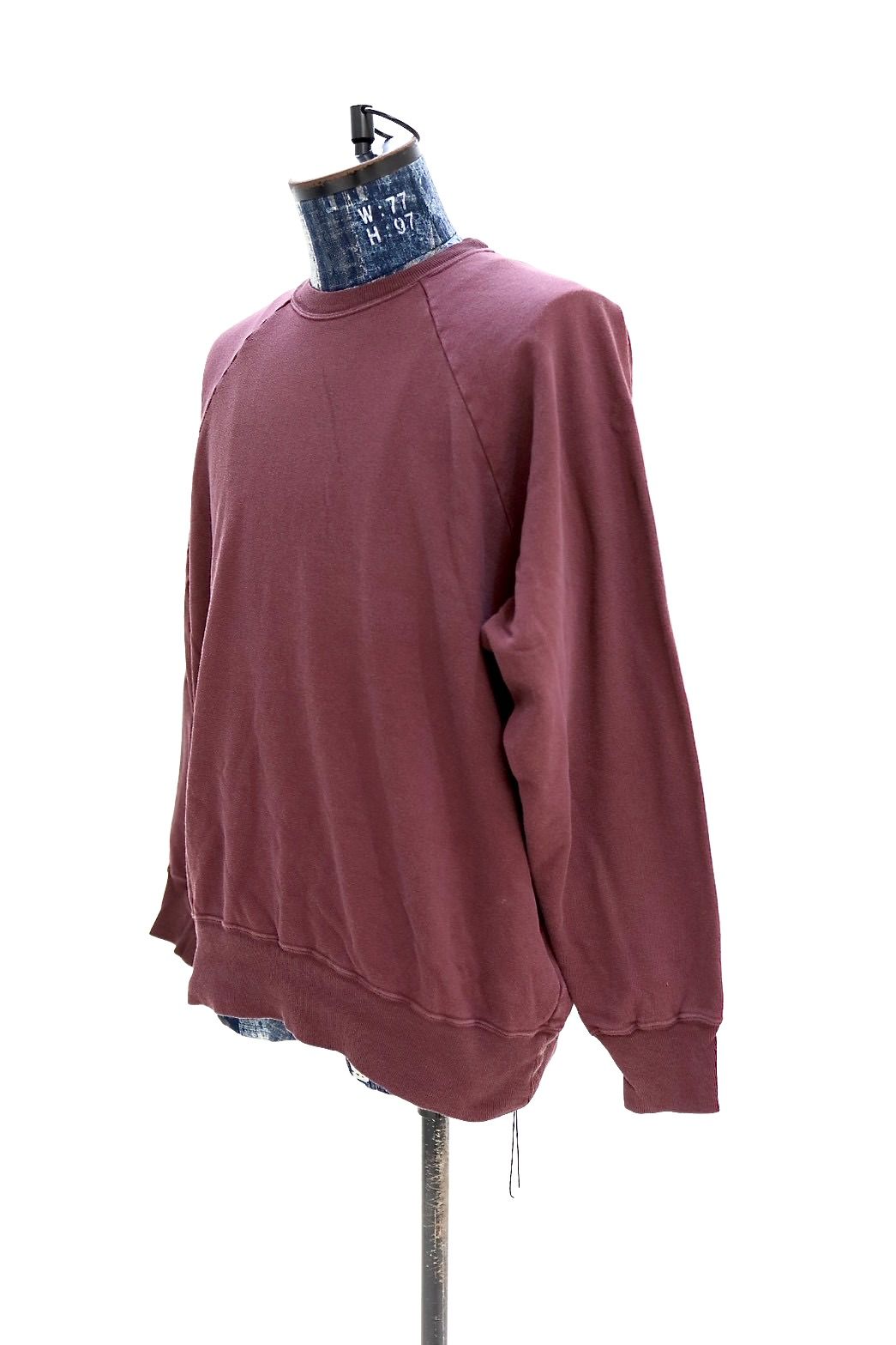 アプレッセ 2026 STYLE1 Vintage Light Weight Sweatshirt(26SAP-05-09)BURGUNDY☆☆3月20日(金)発売！