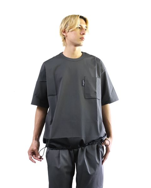 コムデギャルソンオム 24SS エステルハイゲージ天竺Tシャツ style 2024.5.11