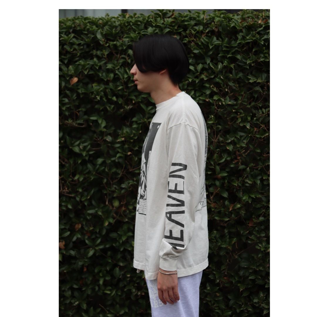 ©SAINT M×××××× LS TEE_W.I.H(SM-A21-0000-021)WHITE style