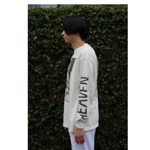 ©SAINT M×××××× LS TEE_W.I.H(SM-A21-0000-021)WHITE style