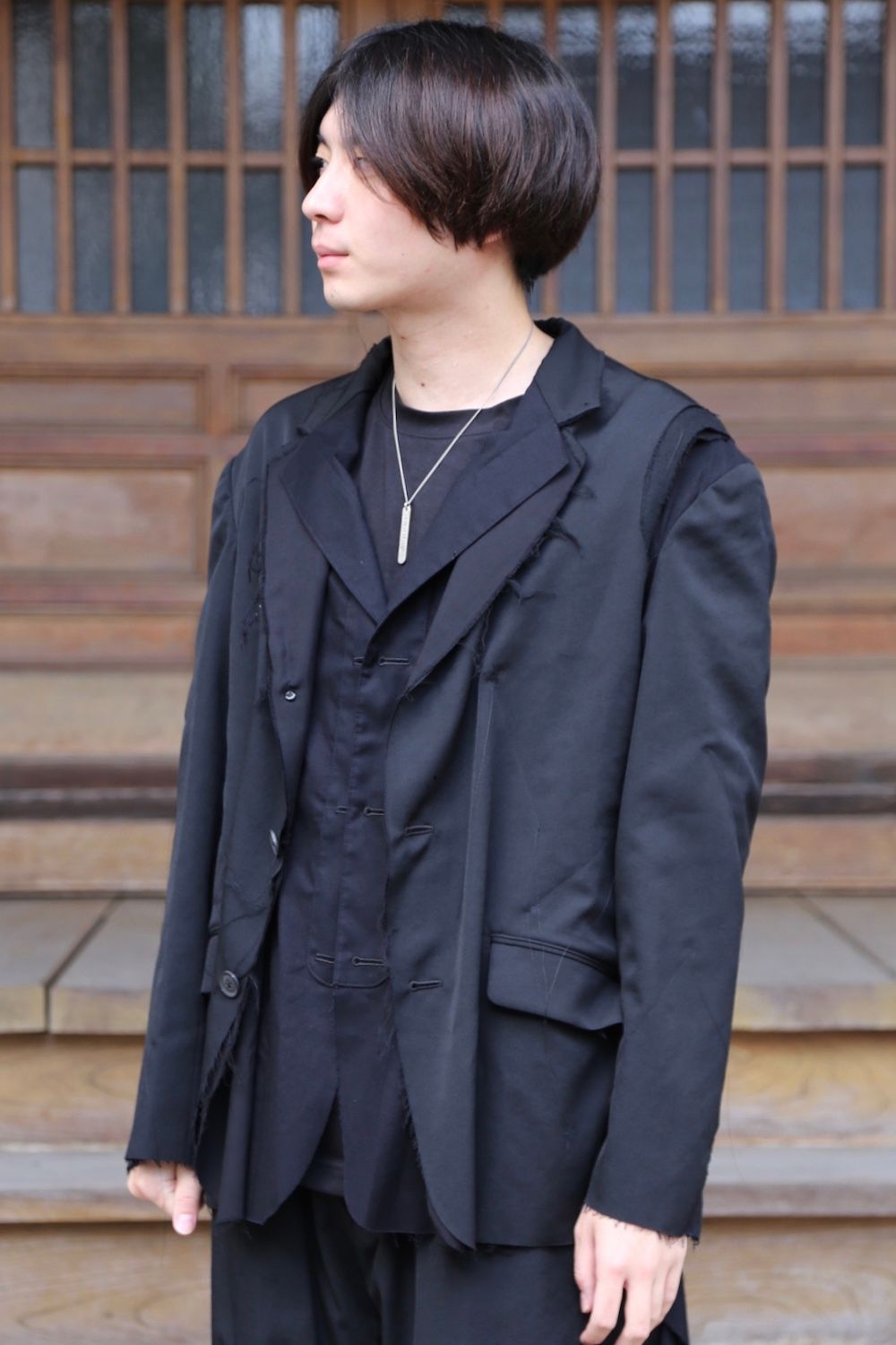 Yohji Yamamoto pour Homme 2020AW 新作セットアップ style.2020.9.9