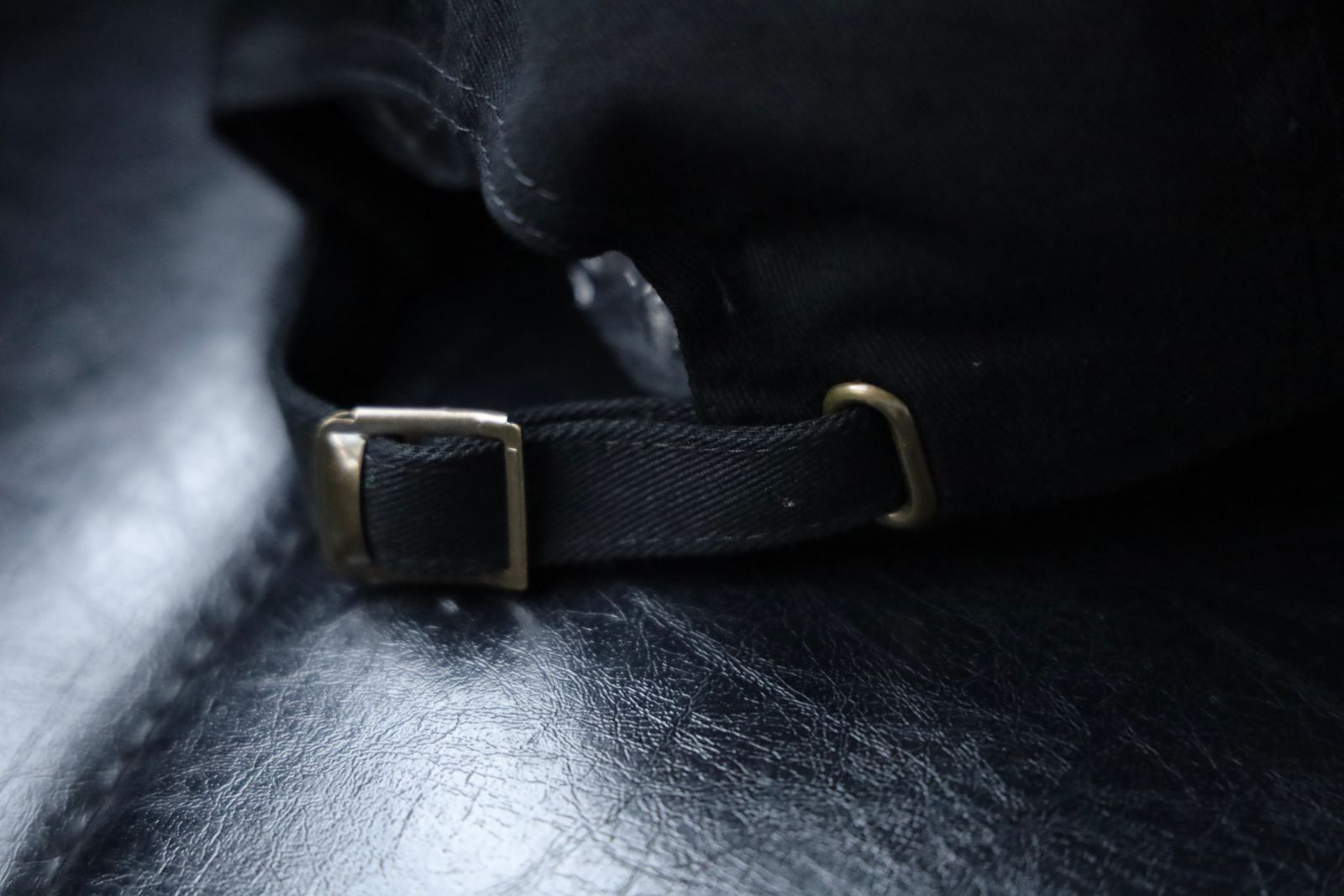 イズネスミュージック 25SS is-ness LOGO CAP(IMP5_14_CAPIM01)BLACK