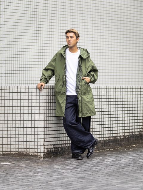 COMME des GARCONS HOMME 綿ナイロンウェザー×ナイロンツイル 製品洗コート 8月7日(土)新作発売！
