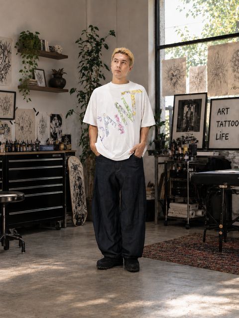 セントマイケル COCO_SS T-SHIRT MARKスタイル