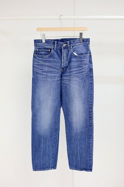 Gurank グランク 26SS デニムパンツ Distressed denim pants 'KATAMIMI' (2601U)IND★新作発売！
