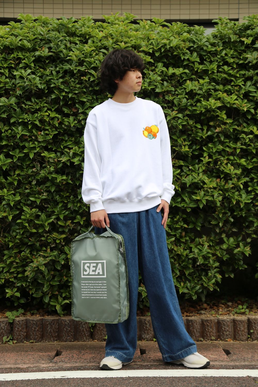 WIND AND SEA SEA (juicy-fresh) CREW NECK style. 2021.05.29.